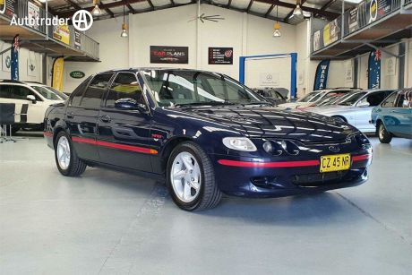 Blue 1995 Ford Falcon Sedan XR8