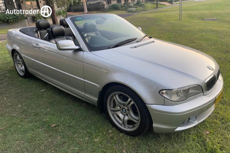 Silver 2004 BMW 330CI Convertible