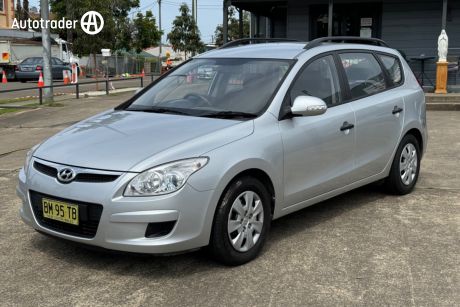 Silver 2009 Hyundai I30 Wagon CW SX 1.6 Crdi