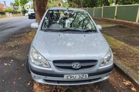 Silver 2010 Hyundai Getz Hatchback S
