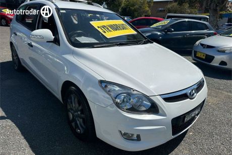 White 2010 Hyundai I30 Wagon SX cw Wagon