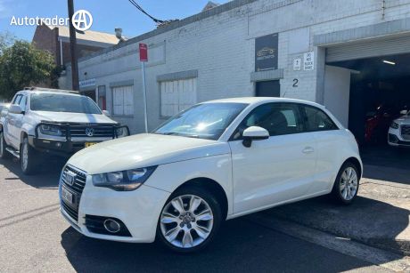 White 2011 Audi A1 Hatch
