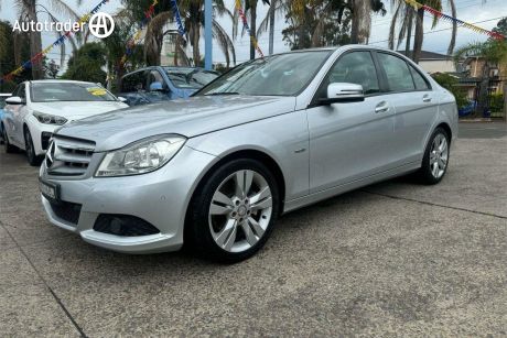 Silver 2011 Mercedes-Benz C200 Sedan BE