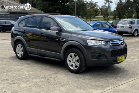 Grey 2012 Holden Captiva Wagon 7 SX (fwd)