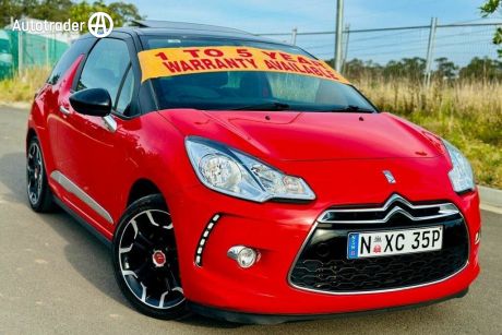 Red 2013 Citroen DS3 Hatch DSport Turbo 6 Spd Manual Sports Hatch