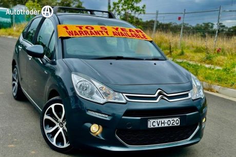 Grey 2014 Citroen C3 Hatch Exclusive Hatchback 5dr Auto 4sp 1.6i