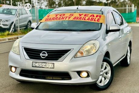 Silver 2014 Nissan Almera OtherCar N17 Ti Sedan 4dr Auto 4sp 1.5i