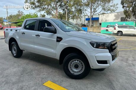 White 2016 Ford Ranger Crew Cab Pickup XL 2.2 HI-Rider (4X2)