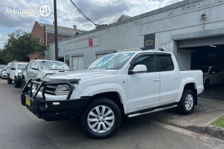 White 2016 Volkswagen Amarok Ute Tray