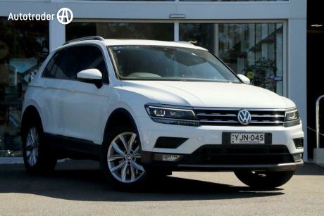 White 2019 Volkswagen Tiguan Wagon 132 TSI Comfortline