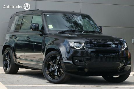 Black 2024 Land Rover Defender Wagon 110 P400E X-Dynamic HSE Phev